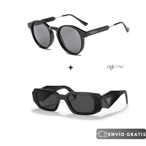 2 Lentes de sol Unisex - COMPRÁ 1 LLEVATE 2